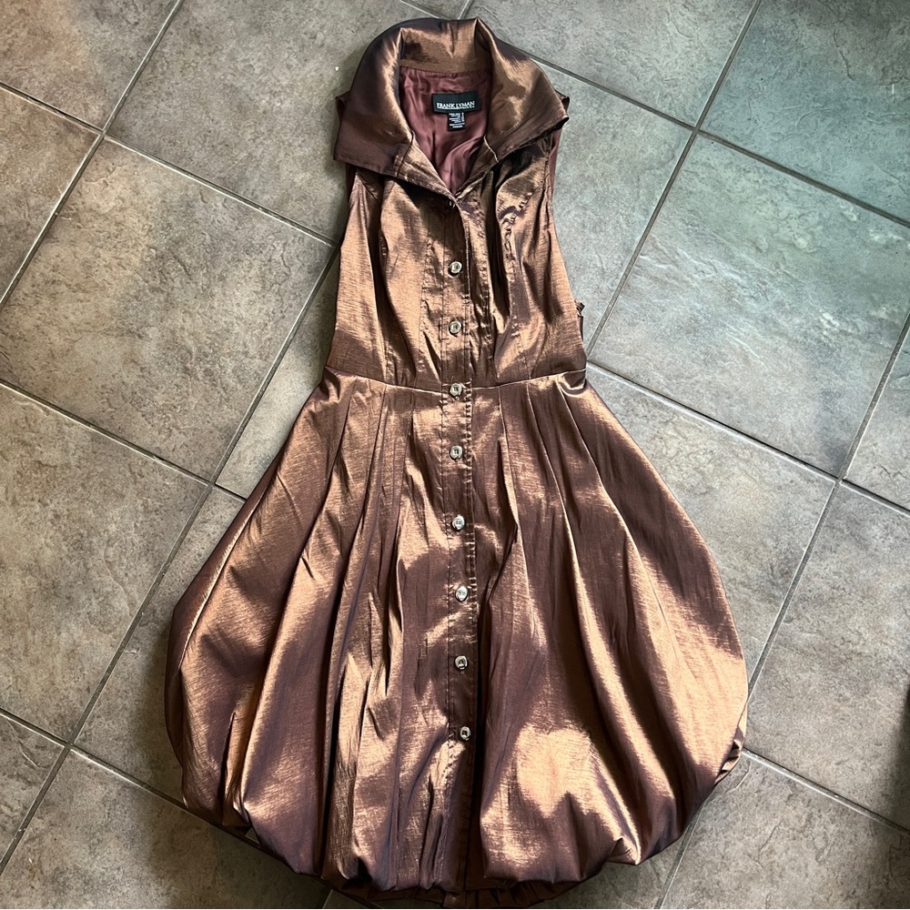 Frank Lyman Design Metallic Dress